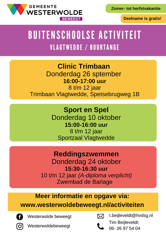 Flyer Mei  zomervakantie VW BOU 